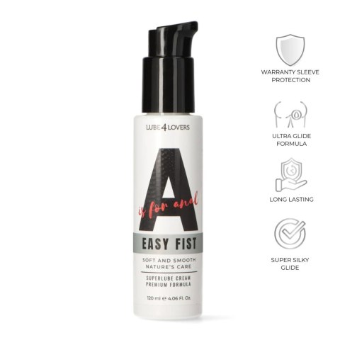A is for Easy Fist - Creamy Anal Lubricant 120 ml