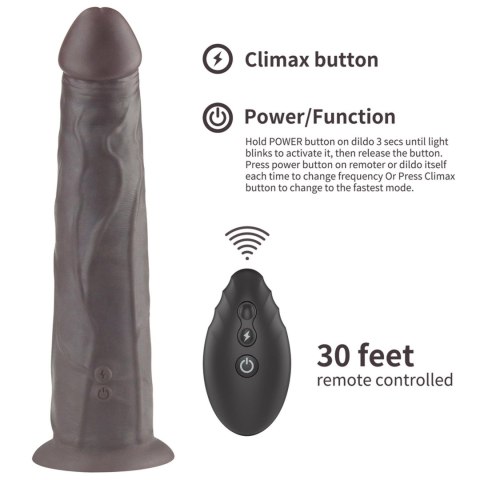 9.0'' Dual Layered Platinum Silicone Rotator