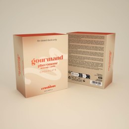 CRUSHIOUS GOURMAND MASSAGE CANDLE WITH PHEROMONES AND CHOCOLATE SCENT 20ML