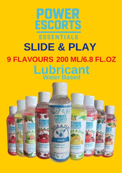 Power Escorts - DR10 - Banana Water-Based Lubricant 200ml - Slide & Play Personal Lube