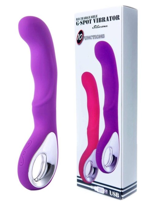 Vibrator G-spot 10 funkcji wibracji, pulsacji i eskalacji.