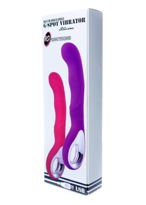 Vibrator G-spot 10 funkcji wibracji, pulsacji i eskalacji.