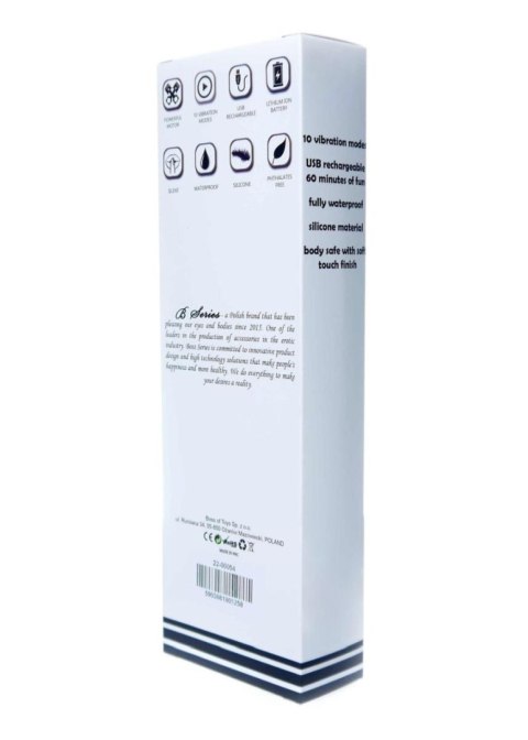 Vibrator G-spot 10 funkcji wibracji, pulsacji i eskalacji.