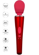 Caresse Compact Wand Massager red