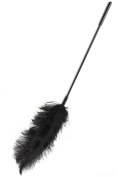 Double Feather Tickler Black