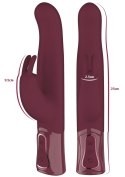 Rotating & Vibrating Thick Rabbit Vibrator