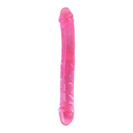 BUBBLEGUM BLAST LOLLIPOP LOOP PINK CLASSIC JELLY 9,8 INCH DOUBLE DONG
