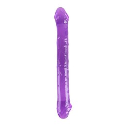 BUBBLEGUM BLAST LOLLIPOP LOOP PURPLE CLASSIC JELLY 9,8 INCH DOUBLE DONG