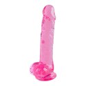 BUBBLEGUM BLAST TWINKLE JAM PINK CLASSIC JELLY 8,7 INCH DILDO