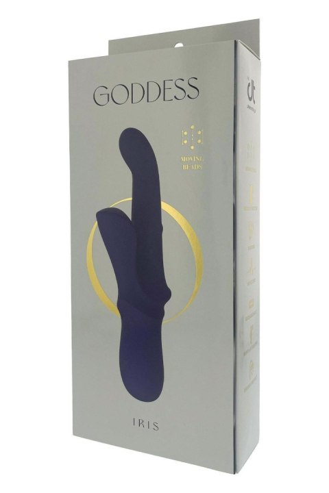 GODDESS IRIS DUO VIBRATOR WITH SLIDING BEAD