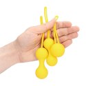 Kegel Ball Exercise Set - Lemonade Yellow