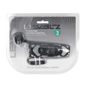 Vibrating Cage Silicone Cock Sleeve and Ball Ring - Black