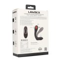 Vibrating Heating Bendable Tapping Silicone Prostate Stimulator - Black