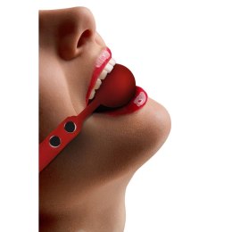 Silicone Ball Gag Red