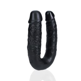 U Shaped Double Dildo 12,7 cm - Black