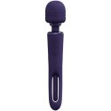 VIVE - Kiku - Rechargeable Double Ended Wand with Innovative G-Spot Flapping Stimulator - Purple
