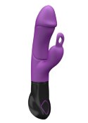 Adrien Lastic ARES - Rabbit Vibrator 8 Vibration Functions Purple Silicone