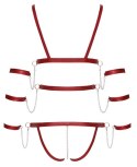 Bad Kitty Strap Body red XL
