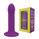 Adrien Lastic Hitsens 6 Purple - Dildo with Patented Dual-Density Technology & Extra-Strong Suction Base