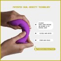 Adrien Lastic Hitsens 6 Purple - Dildo with Patented Dual-Density Technology & Extra-Strong Suction Base
