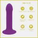 Adrien Lastic Hitsens 6 Purple - Dildo with Patented Dual-Density Technology & Extra-Strong Suction Base