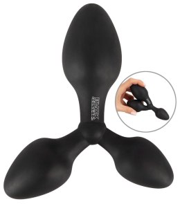 Black Velvets Triple Butt Plug