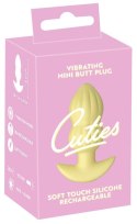 Cuties Vibrating Plug Yellow