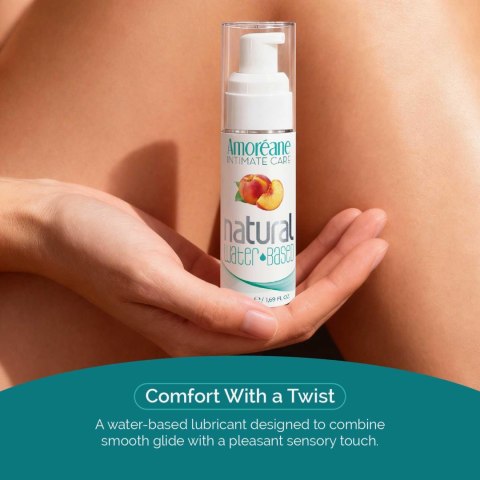 AM.Peach Water Based Lubricant with phytoplankton 50ml