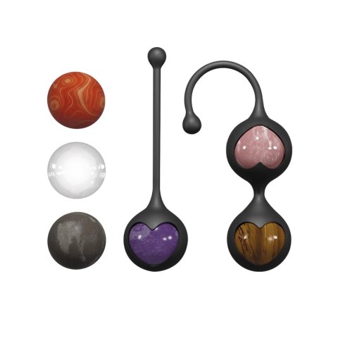 Adrien Lastic Harmony Stones - Natural Stone Kegel & Chakra Wellness Set