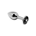 Mini Metal Butt Plug S black