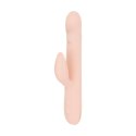 Good Vibes Only - Thrusting Vibrator - Soft Silicone - Pink