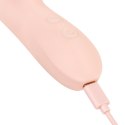 Good Vibes Only - Thrusting Vibrator - Soft Silicone - Pink