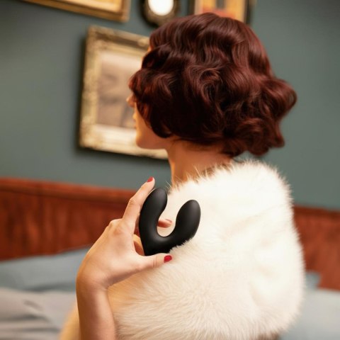 Rosy Gold - Wearable Vibrator with Luxury Charging Case - Black