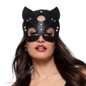 Bedroom Fantasies - PU Leather Mask Kitty Black