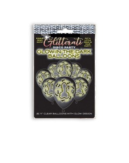 Glitterati Disco Glow Balloons