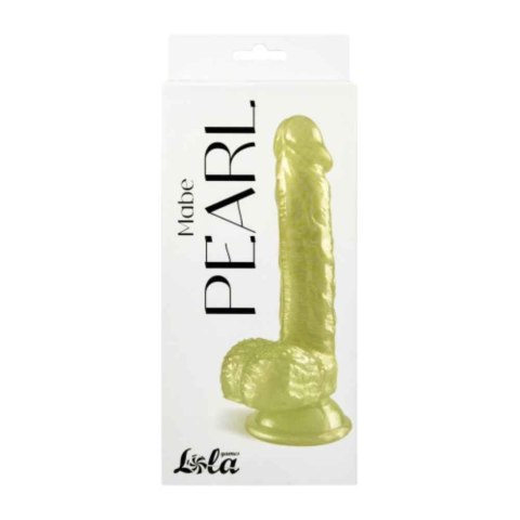 Pearlescent dildo Mabe Pearl Golden