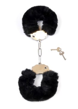 Kajdanki Fetish B - Series- Furry Cuffs Black