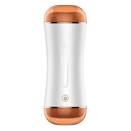 Masturbator - B - Series - Vibrating Masturbation Cup USB 10 function + Interactive Function / Double Ends