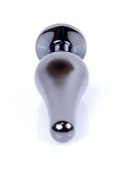 MyLove Toys - Jewellery Dark Silver BUTT PLUG- Light Blue