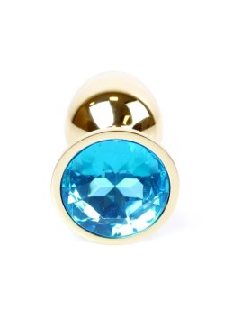 MyLove Toys - Jewellery Gold PLUG- Light Blue