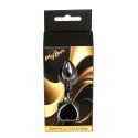 MyLove Toys - Jewellery Silver Heart PLUG- Black