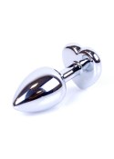 MyLove Toys - Jewellery Silver Heart PLUG- Purple