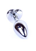 MyLove Toys - Jewellery Silver Heart PLUG- Red