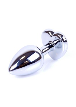 MyLove Toys - Jewellery Silver Heart PLUG- Rose