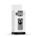 Plug-Jewellery Dark Silver PLUG- Red