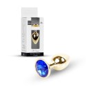 Plug-Jewellery Gold PLUG- Dark Blue