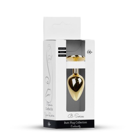 Plug-Jewellery Gold PLUG- Light Blue