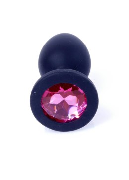 MyLove Toys - Jewellery Black Silicone PLUG Small