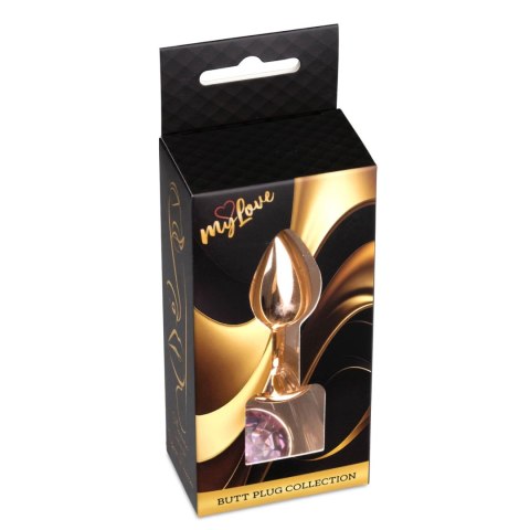 MyLove Toys - Jewellery Red Gold PLUG- Rose