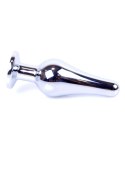 MyLove Toys - Jewellery Silver BUTT PLUG- Clear